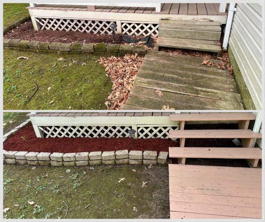 Wood walk rebuilt due to safety concerns